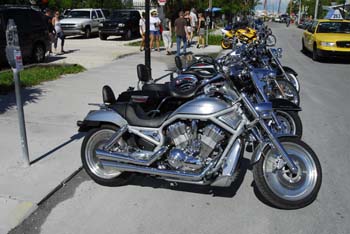 Poker Run 2008 photo - Duval Street, Key West